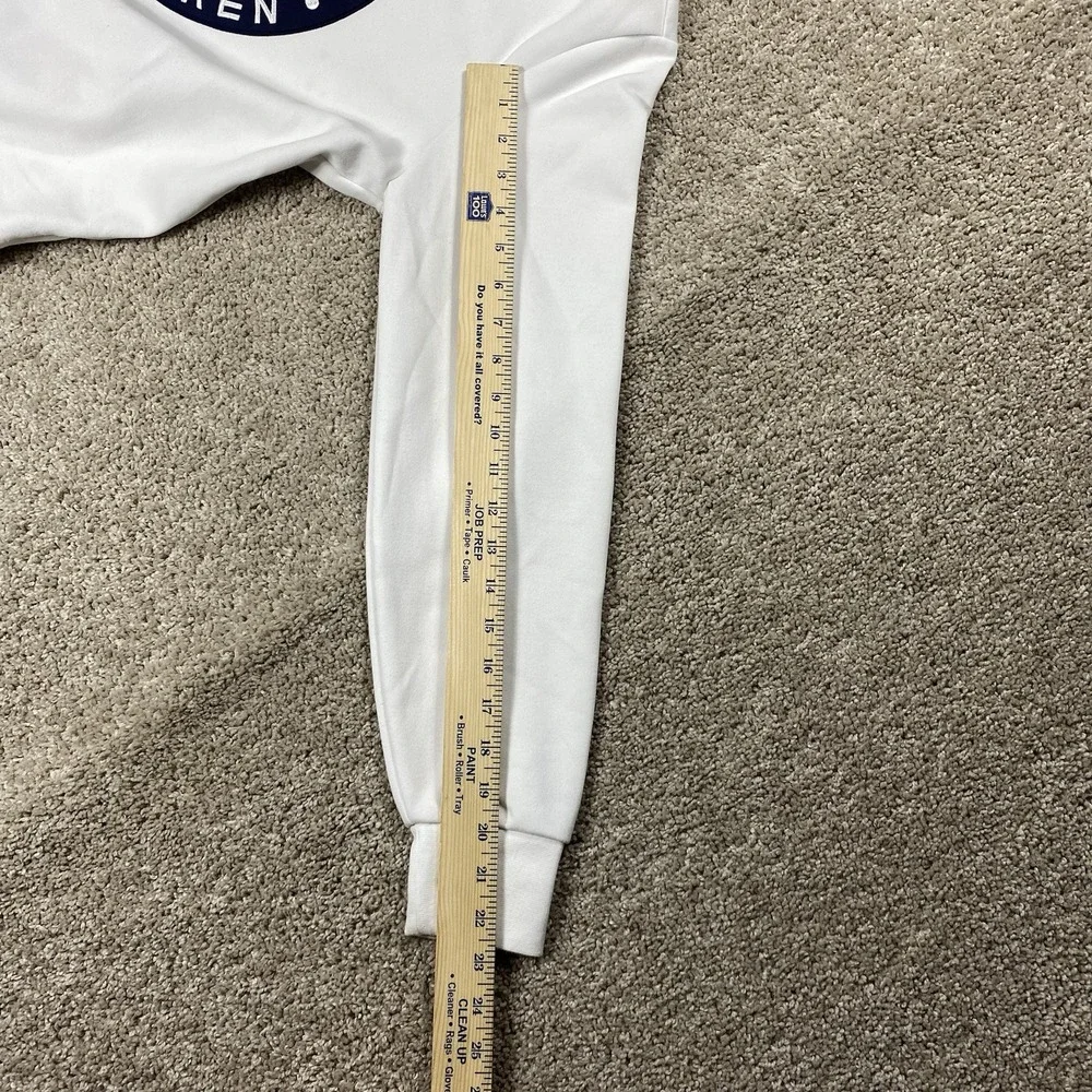 Polo Ralph Lauren Yacht Club Challenge Circle P Sweatshirt White Mens Small - Picture 6 of 10